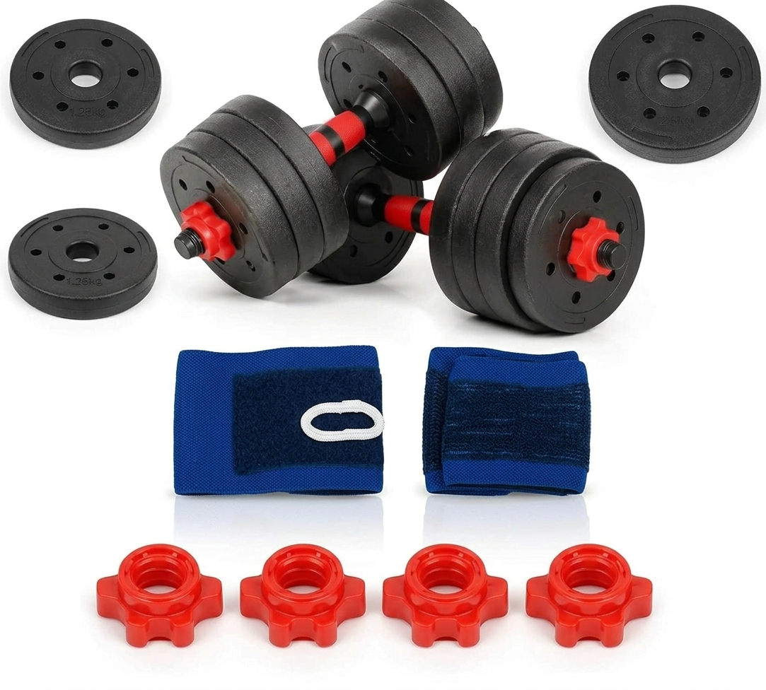 2 EN 1 Juego de mancuernas de 20 kg
