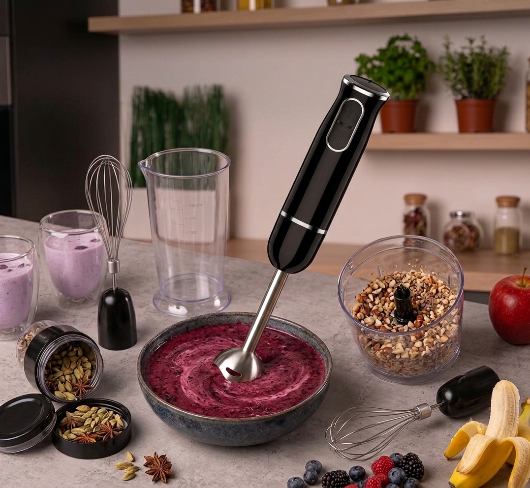 Mixer Batidora Licuadora Picadora 4 en 1